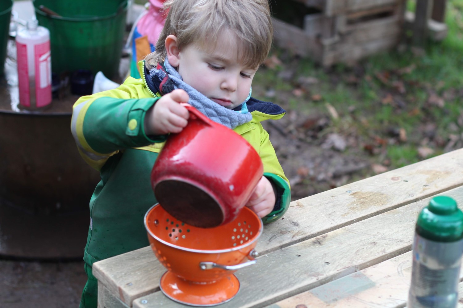 Forest school play